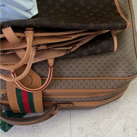 Repurposed Vintage LV Monogram Canvas Bag - Picture 10 of 11